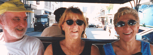 Gary, Jill and Gloria in New Orleans