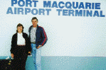 Peter and Marcie Wells can't wait or the journey to start