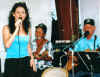 Tania with the Jack Daniel's band
