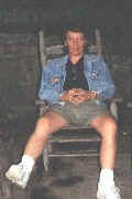 Ron tries out Jack's rocker