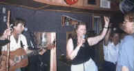 Senka & Lou take the mike at the Steamboat