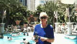 Dee prefers the poolside menu