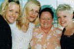 L'il  Rosie Greets the Chickies at Brisbane Airport