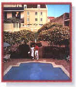 De La Poste courtyard