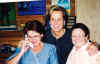 keith & two Rosies in store Xmas 99